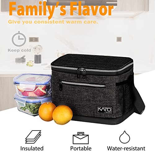 Insulated Lunch Bag for Women Men, Leakproof Thermal Re