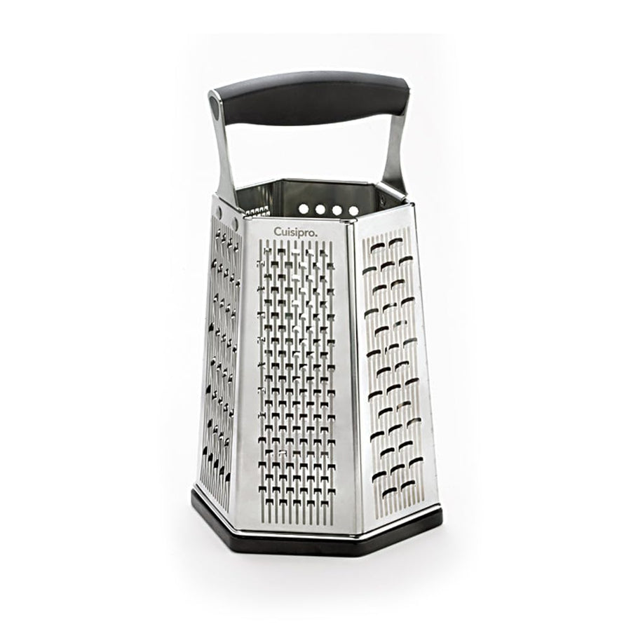 6-Sided Box Grater with Bonus Ginger Grater