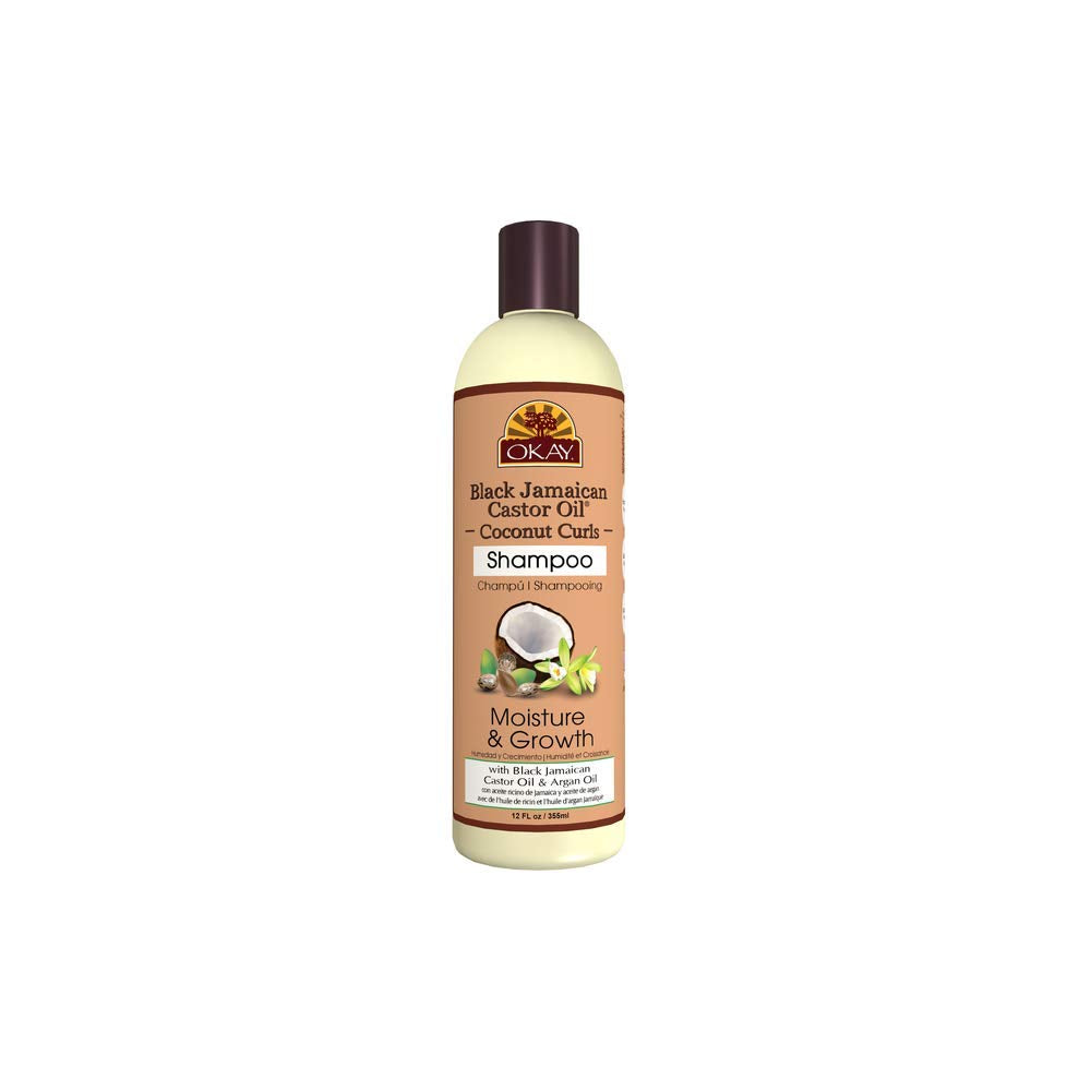 Black Jamaican Castor Oil Shampoo, Coconut, 12 Ounce