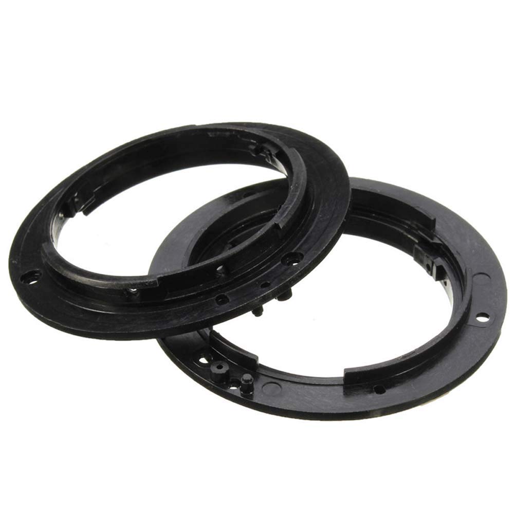Shenligod (2pcs) 18-55mm Lens Bayonet Mount Ring Compat