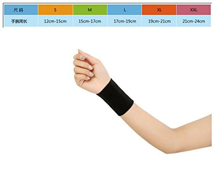 Black/Skin Forearm Tattoo Cover Up Bands Wrist Brace Su