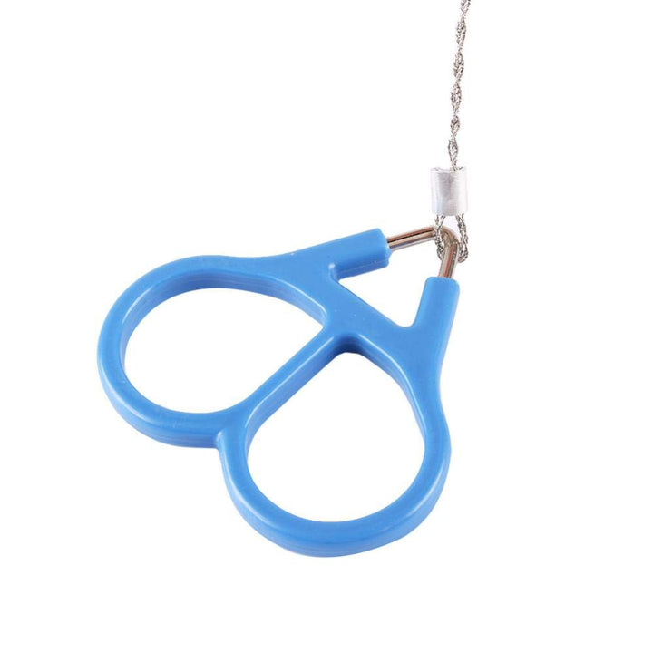 Filfeel Mini Stainless Steel Wire Saw Emergency Camping Hunting Survival Tool Chain High Strength Ring Scroll Travel Hiking Outdoor