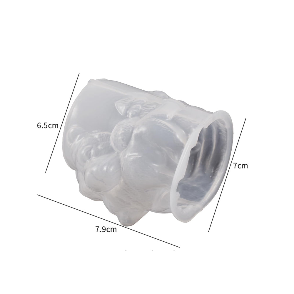 5 Inch Nativity Scene Mold Baby Jesus Family Resin Mold Nativity Scene Sculpture Mold Silicone Mold for Resin Candle Mold Nativity Scene Candle Mold Nativity Scene Decoration Mold Jesus Figurines Mold