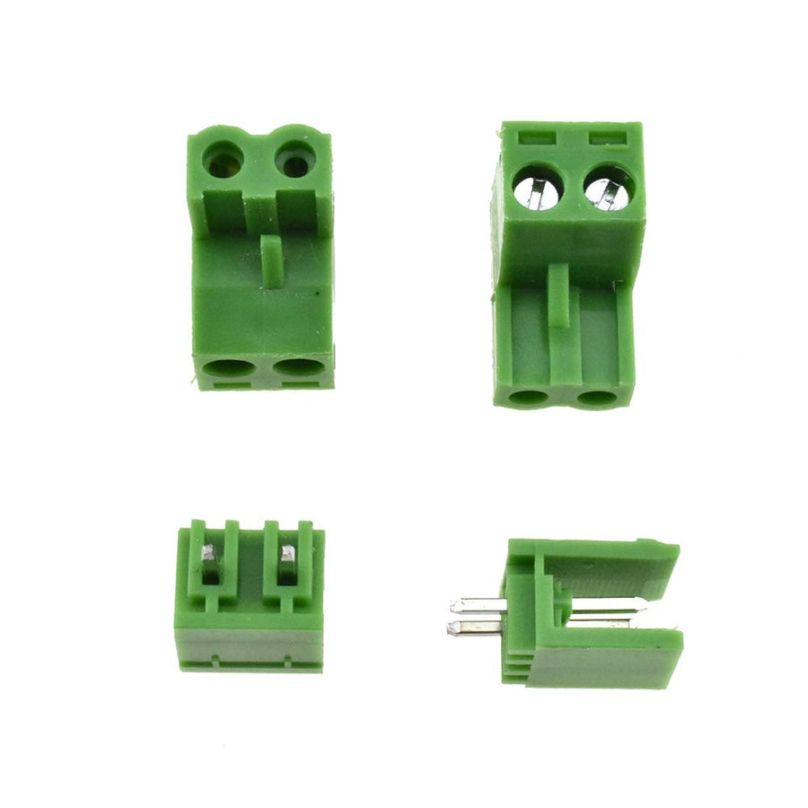 Hahiyo PCB Screw Male Female 300V 10A Terminal Block Mo