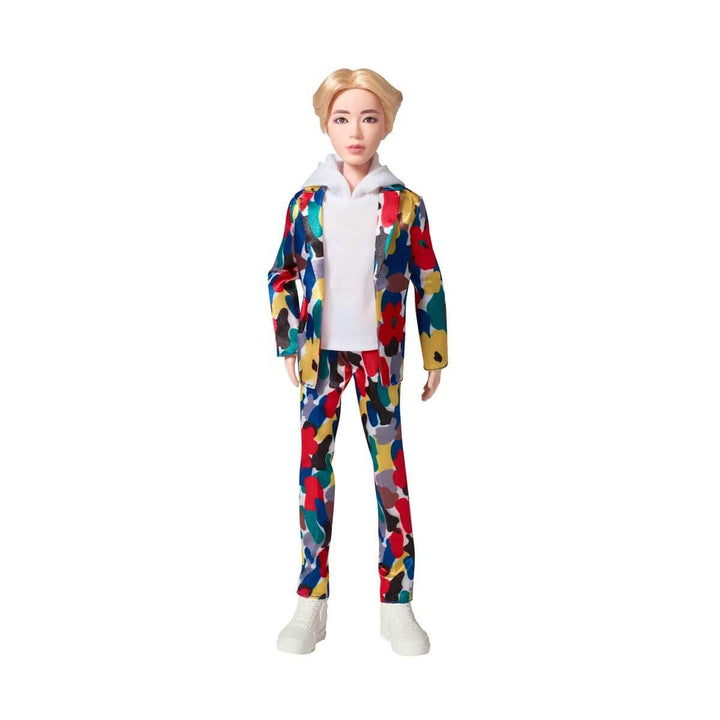 BTS 11-in Jin Fashion Doll, Based on Bangtan Boys Global Boy Band, Highly Articulated Figure, Toy for Boys and Girls Age 6 and Up.