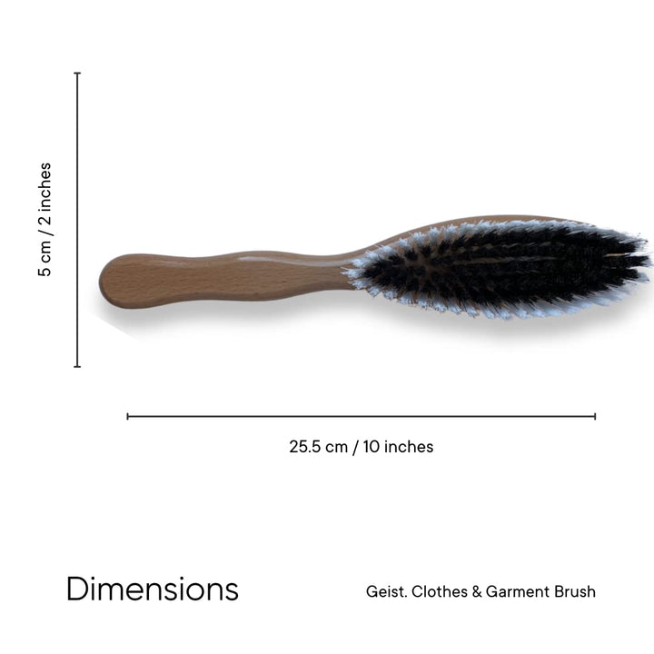 Clothes &amp; Garment Brush | for Leather, Suede, Nubuck, Velvet, Cashmere, Alcantara and Other Fabrics | for Furniture, Clothing and Accessories