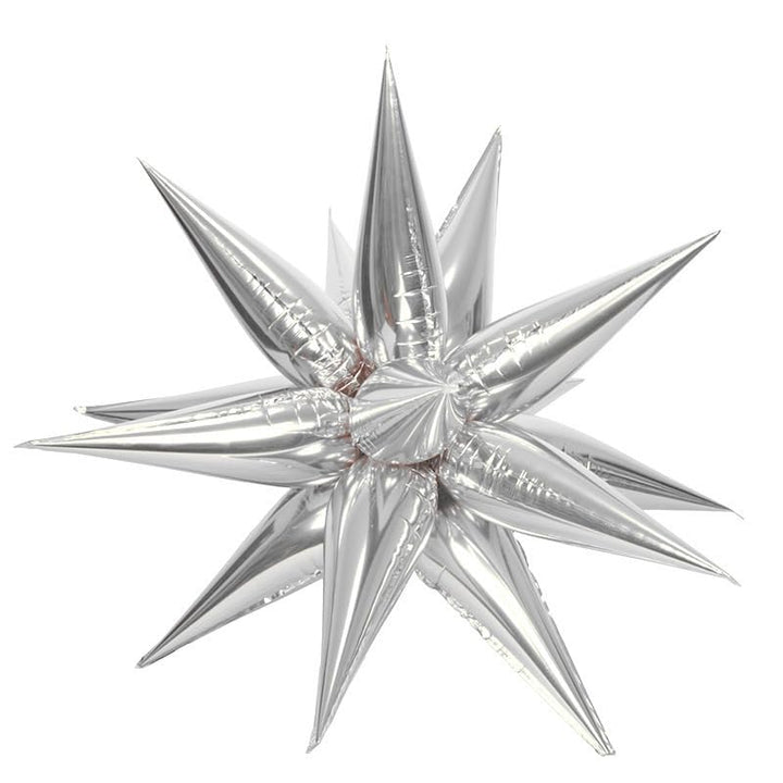 50 Pcs Foil Cone Balloons, Point Star Balloons for Part