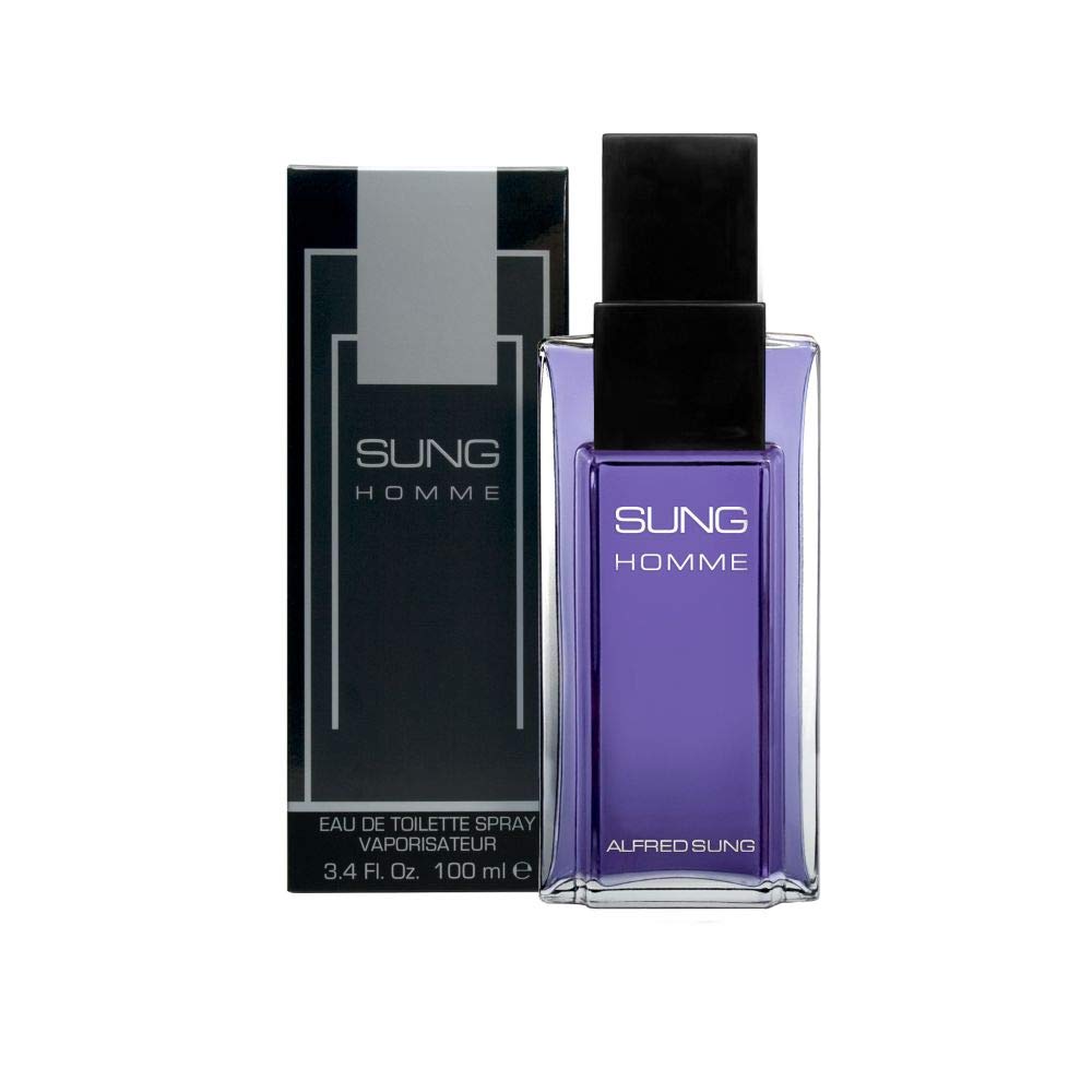 Alfred Sung Men's Cologne, Homme Eau De Toilette EDT Spray, 3.4 Fl Oz