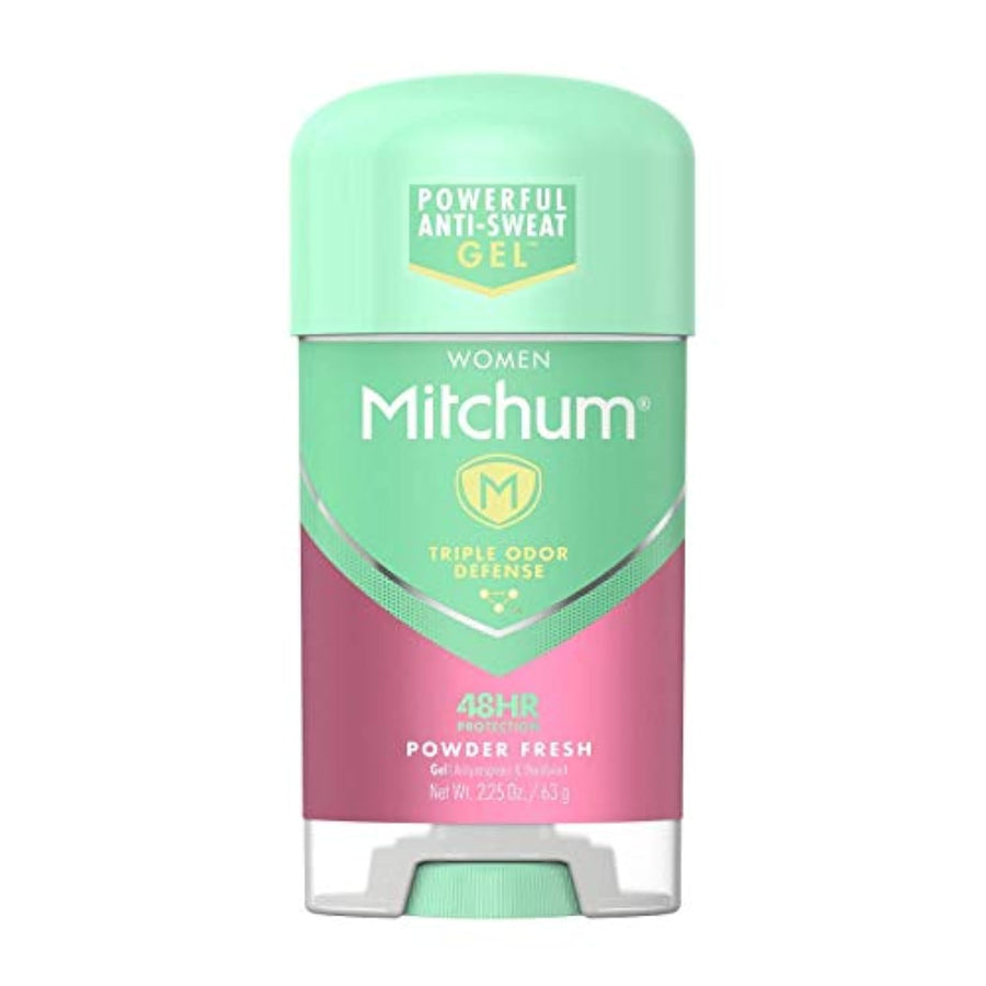 Pack of 2 : Lady Mitch Gel Pwdr Size 2.25z Women'S Powder Fresh Clear Gel Anti-Perspirant & Deodorant