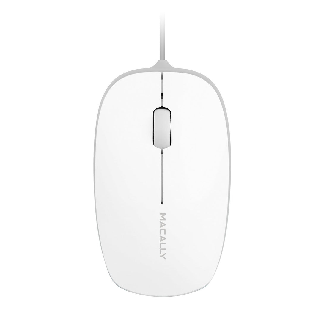 Macally 3 Button USB 800Dpi Optical Computer Wired Mous