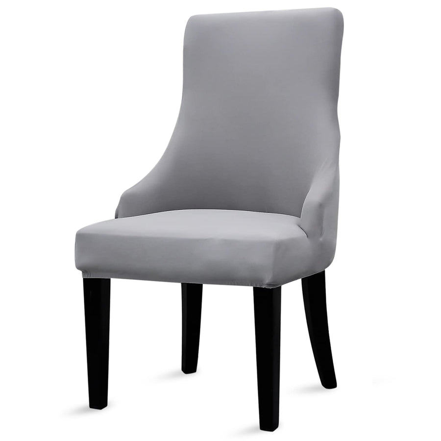 Liykimt Stretch Wingback Side Chair Slipcover-Accent Ch