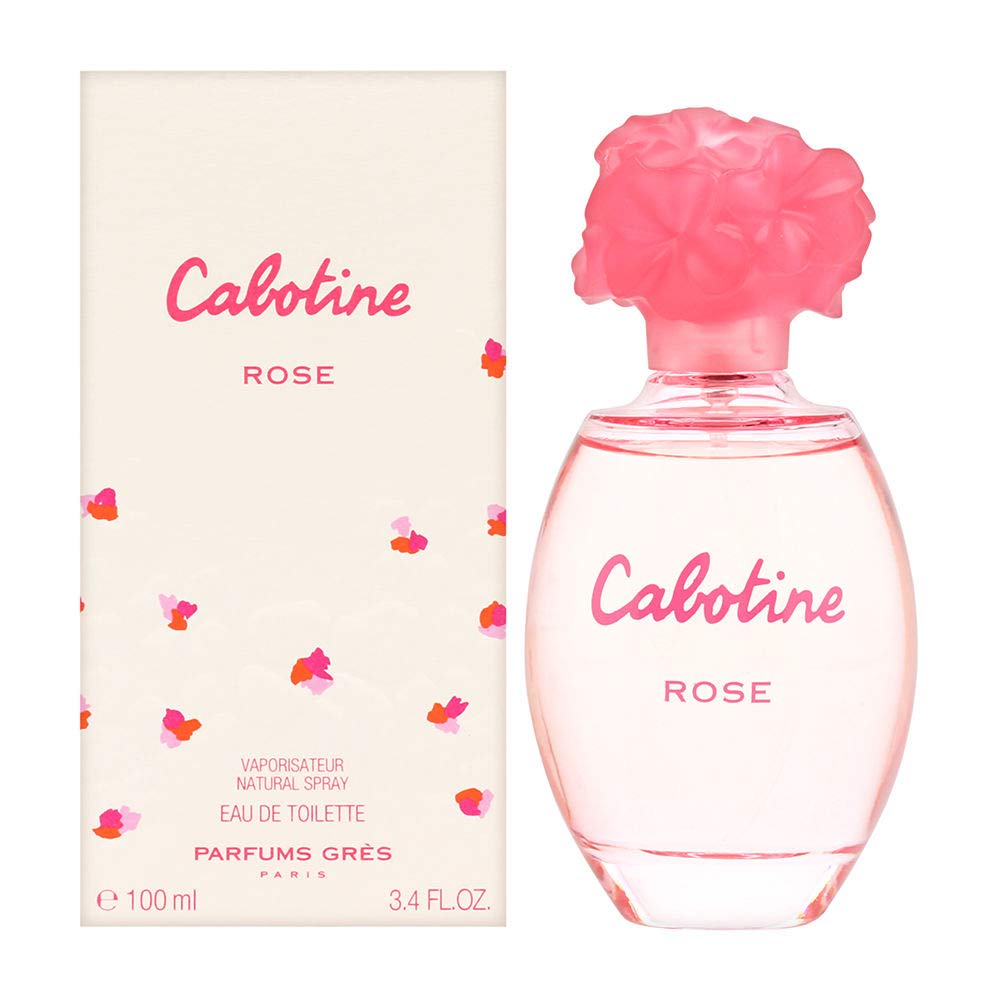 Parfums Cabotine Rose Edt for Women 3.4 Oz/ 100 Ml, 3.4 Fl Oz