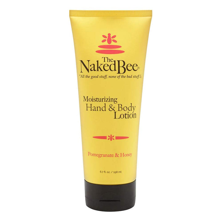 Naked Bee Moisturizing Hand &amp; Body Lotion, 6.7 Ounce, Pomegranate &amp; Honey