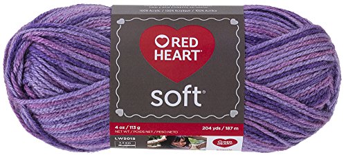 RED HEART Soft Yarn, Plummy