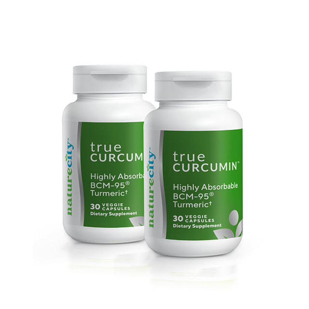 NatureCity True-Curcumin Turmeric Supplement | Non-GMO 