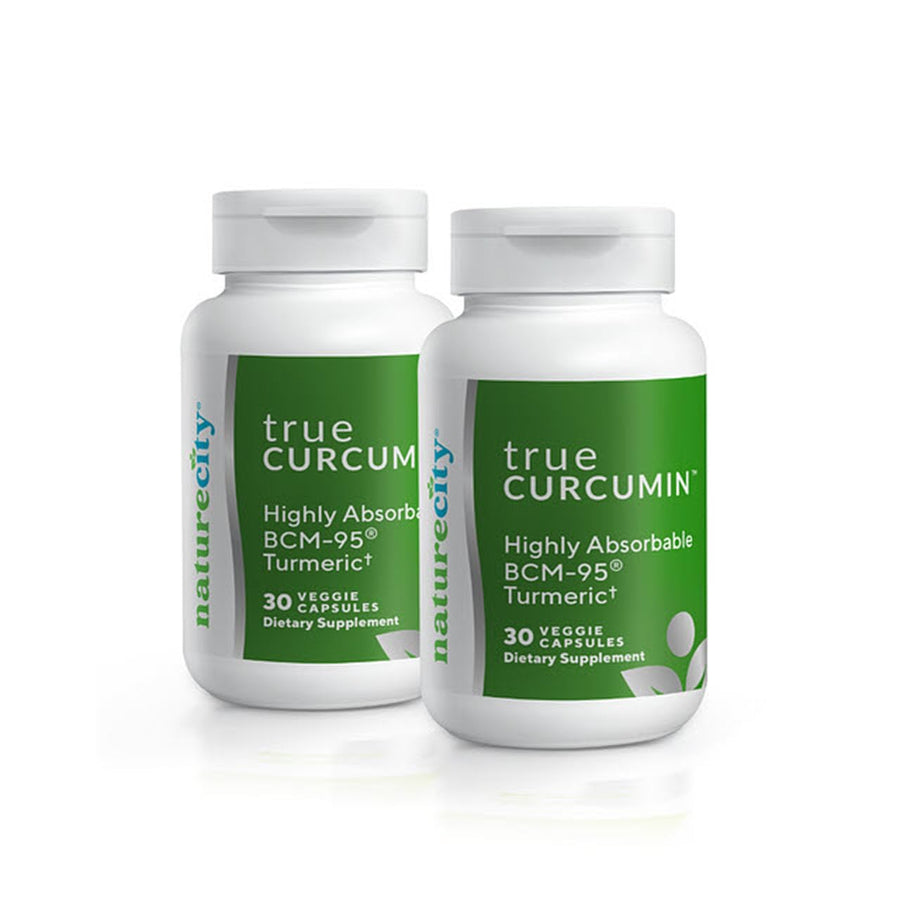 NatureCity True-Curcumin Turmeric Supplement | Non-GMO 