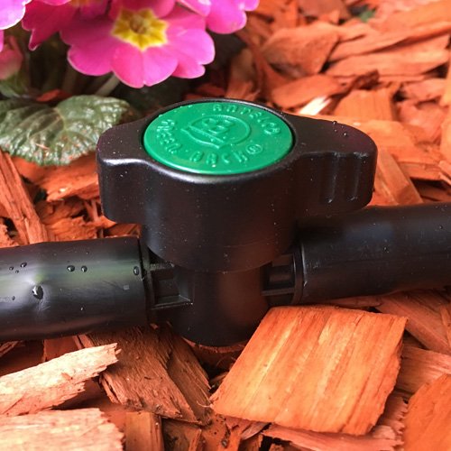 2-Pack In-Line Barbed Ball Valve for 3/4 Inch Tubing - Regulate and Shut-Off/On Water Flow