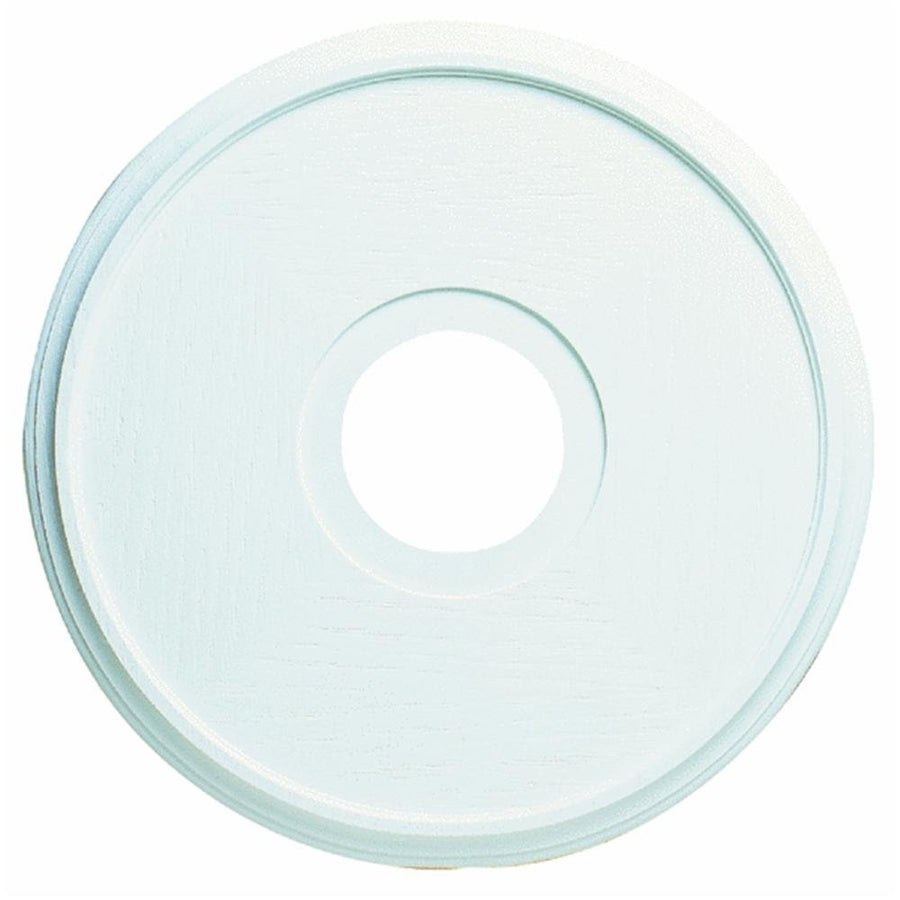 7703500 Textured Ceiling Medallion, 16, White Finish