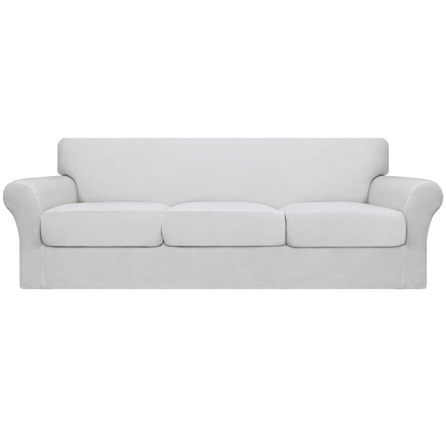 Easy-Going 4 Pieces Oversized Stretch Soft Couch Cover 
