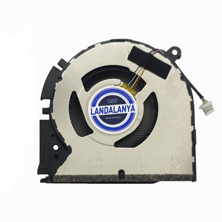 Replacement New Laptop CPU and GPU Cooling Fan for Asus Vivobook Pro M3401Q M3400Q K3400P M3400QA M7400Q M7400QE X7400P X7400PC Series DFS5K12605384G FN2H DFS5K12114262G FN2J DC5V 0.5A Fan