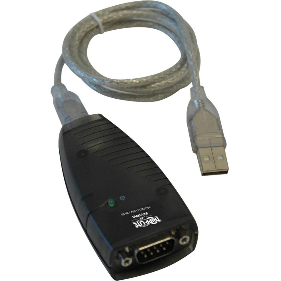 Keyspan High-Speed USB to Serial Adapter, PC & Mac, USB-A to DB9 RS232 Male, 3 Foot / 0.91 Meter Cable, 3-Year Warranty (USA-19HS)