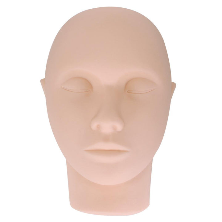 Standar Head: Pro Mannequin Training Head Cosmetology Eyelash Eye Extension Practice Makeup Face Treatment Tools(Standar Head)