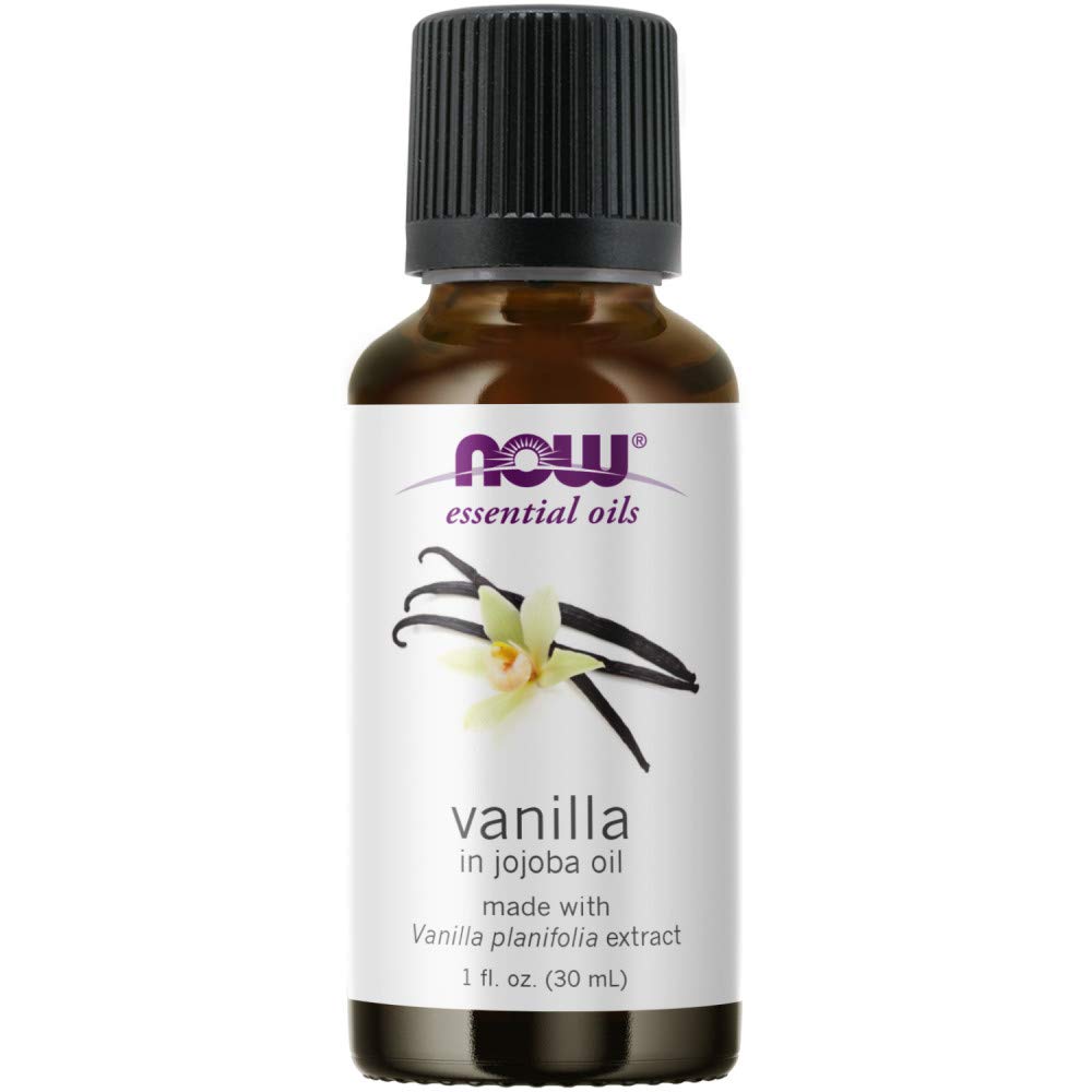 NOW Foods Natural Vanilla (In Jojoba Oil), 1 ounce