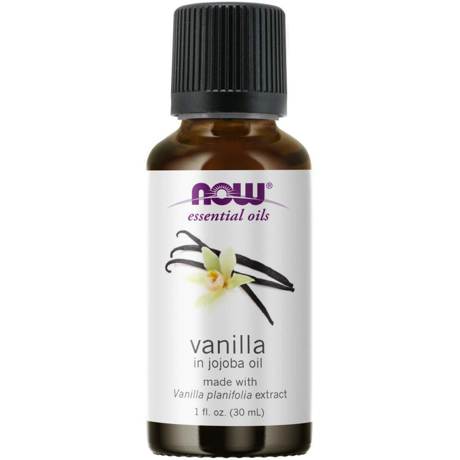 NOW Foods Natural Vanilla (In Jojoba Oil), 1 ounce