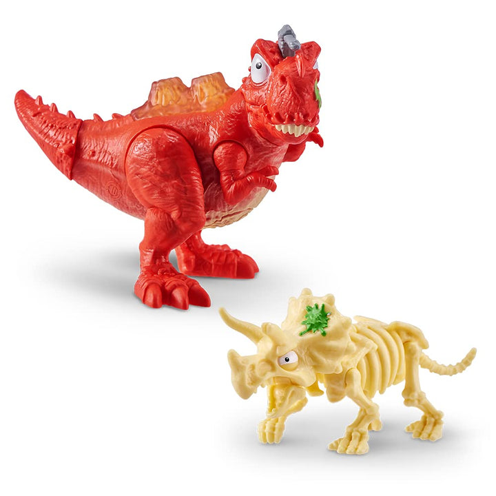 Smashers Combo Pack Mini Light-Up Dino T-Rex by ZURU with Lava Slime Surprise Series 4 - Amazon Exclusive Dinosaur Toy Tyrannosaurus for Boys and Kids