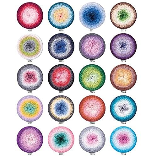 YarnArt Flowers Moonlight Glitter Cotton Yarn, Soft, Ra