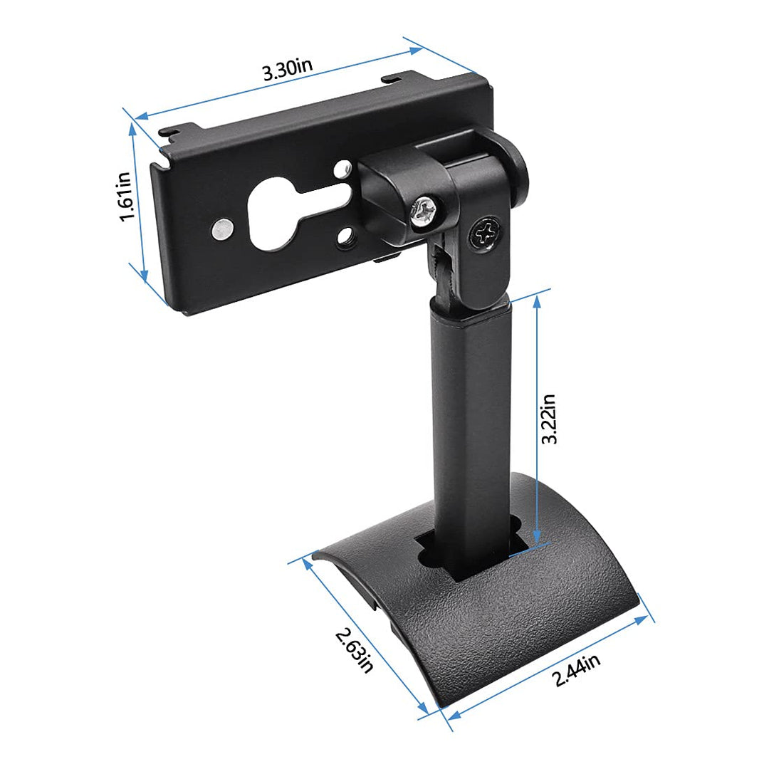 Black UB-20 Series II Wall Mount Ceiling Bracket Stand 