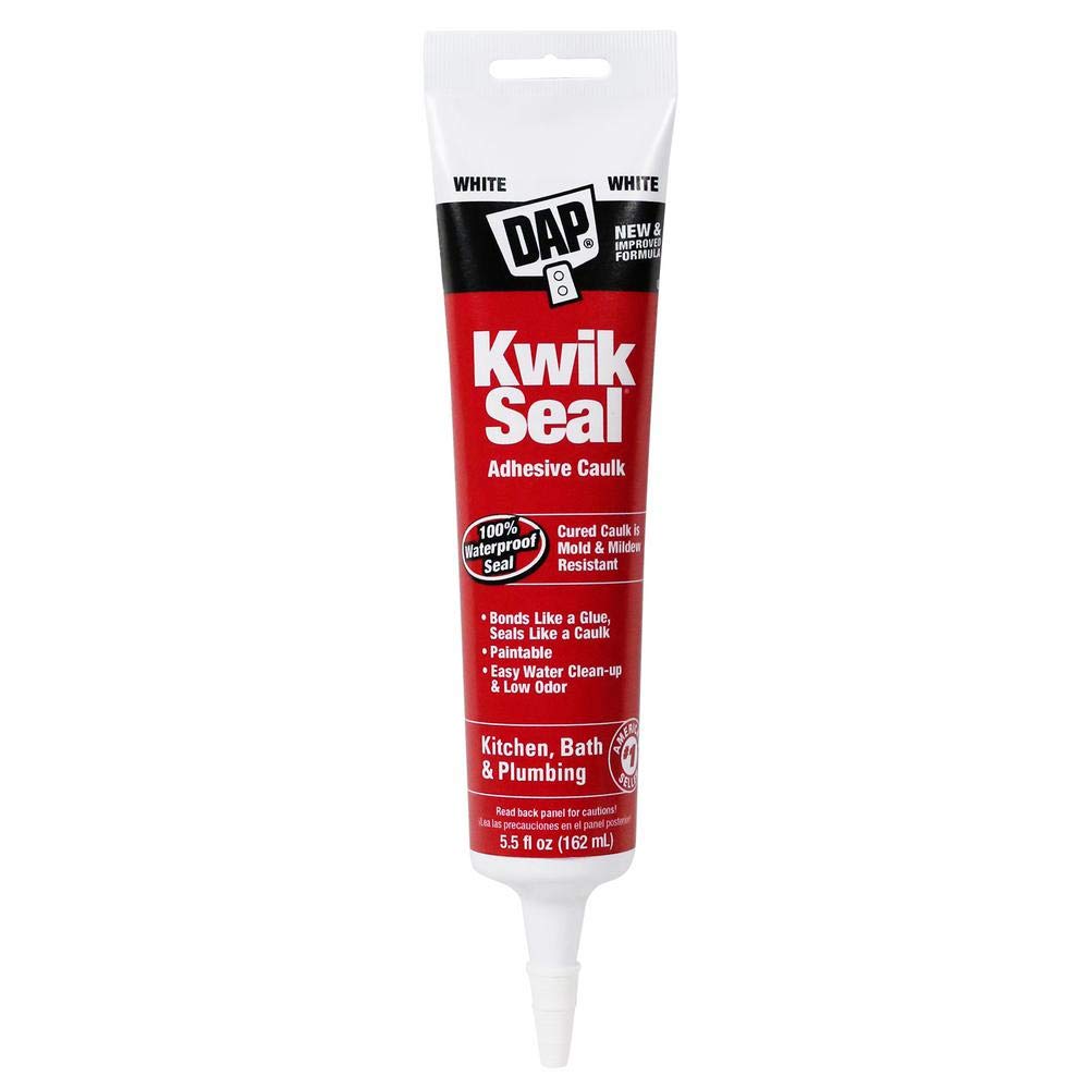 White Kwik-Seal All-Purpose Caulk 18001