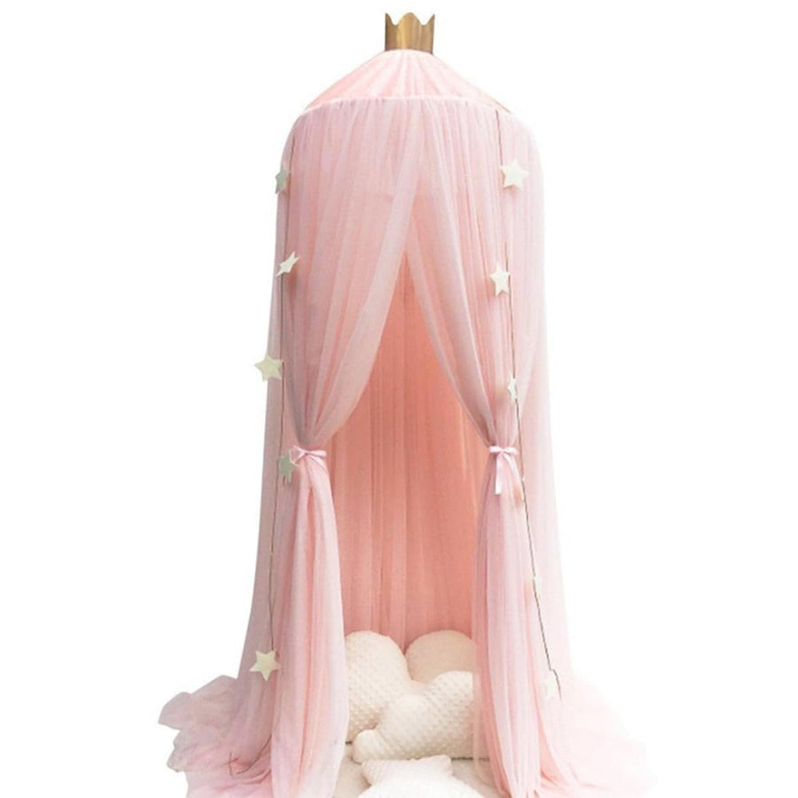 Dome Princess Bed Canopy Round Lace Mosquito Net Play Tent Hanging House Decoration Lace Netting Curtains for Indoor Outdoor