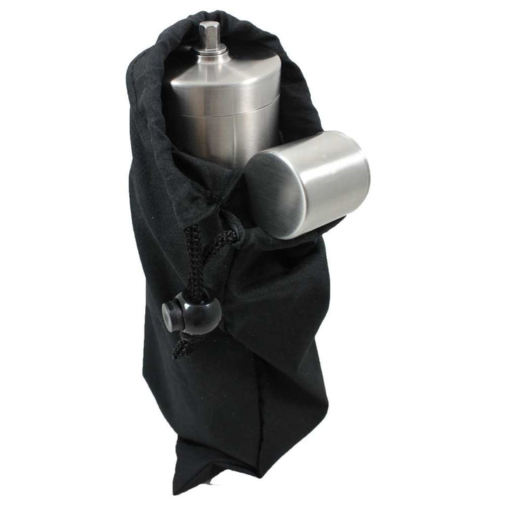 Rhino Coffee Gear Hand Coffee Grinder, Silver