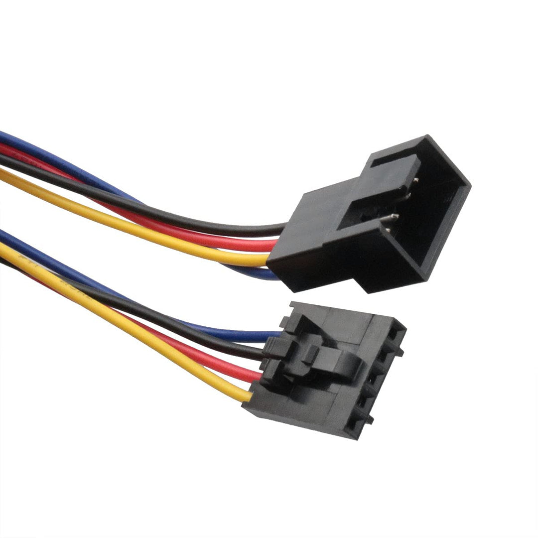 ITROLLE Fan Adapter Cable 4PCS 17.5cm/6.89inch 5 Pin to