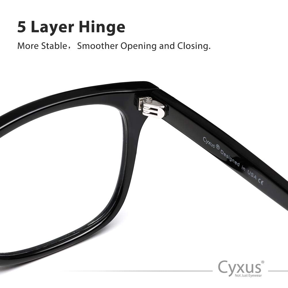Cyxus Tr90 Glasses Blue Light Blocking Glasses Square C