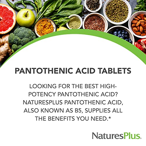 NaturesPlus Pantothenic Acid, Sustained Release - 1000 