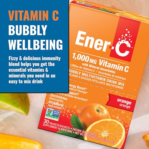 Ener-C Orange Multivitamin Drink Mix Powder Vitamin C 1