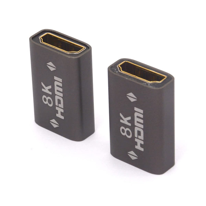 8K HDMI Extension Connector HD Adapter, HDMI 2.1 Female