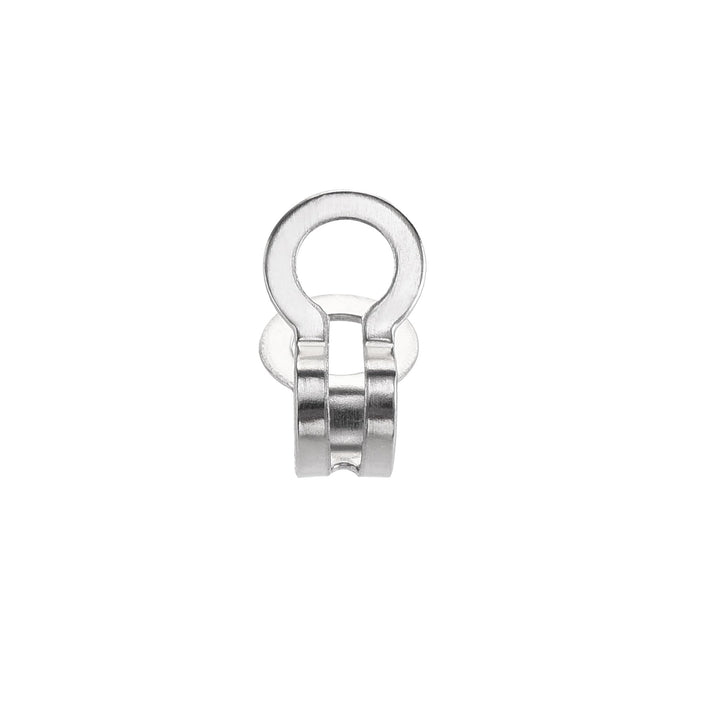 Ball Chain Connector, 4mm 4.5mm Double Ring Style Link Stainless Steel Loop Connection, Pack of 50