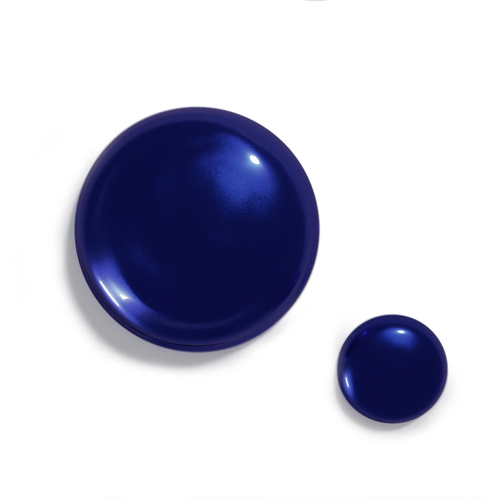 Nail Polish, 174 Fire Sapphire, Deep Purple Blue Metallic Shimmer Lacquer Opaque Coverage, 0.5 fl.oz.