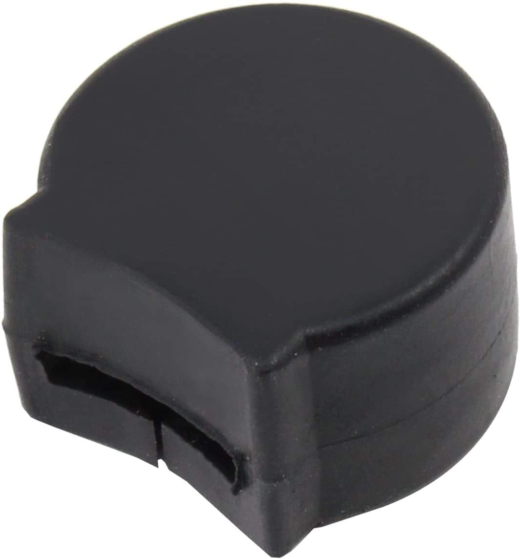 12 Pack Rubber Clarinet Thumb Rest Cushion Protector Fit for Most Clarinet, Black