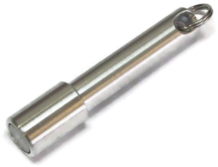 Rare Earth N52 Neodymium Pocket Keychain Gold &amp; Silver Jewelry Test Magnet