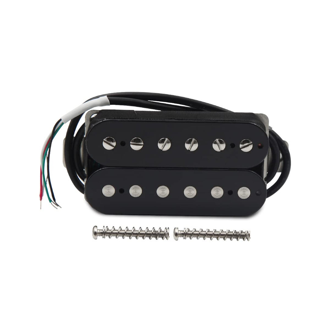 Alnico 2 Humbucker Pickup 7-8K Electric Guitar Pickup Neck Humbucker, Black
