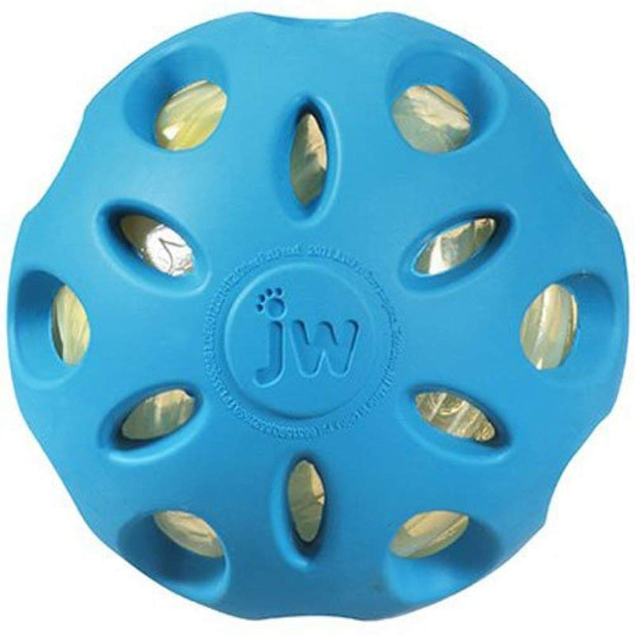 Pet Crackle Heads Crackle Ball Crunchy Noise Chew Fetch Toy for Dogs, Assorted Colors, Large 4' Diameter