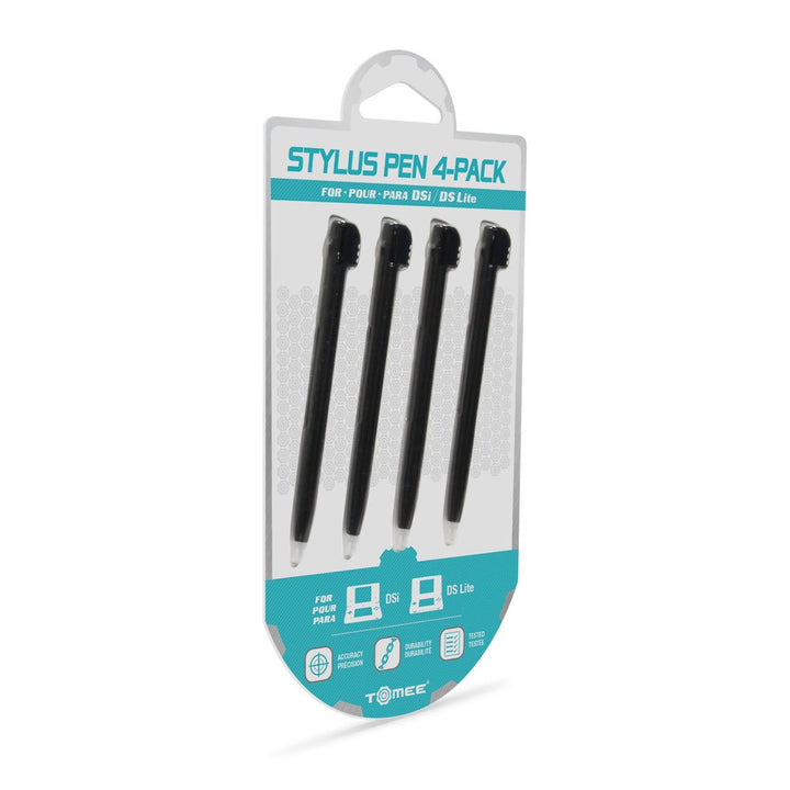 Stylus Pen Set for Nintendo DSi/Nintendo DS Lite (Black) (4-Pack)