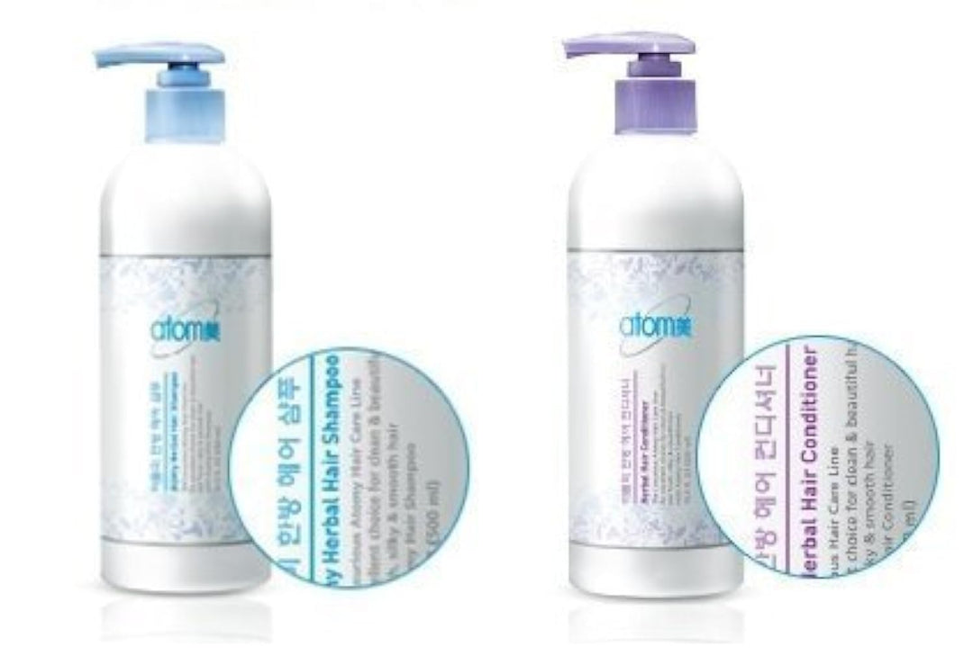 Herbal Hair Shampoo 500ml + Conditioner 500ml