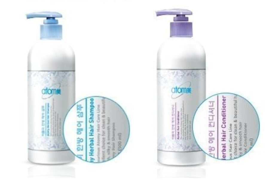 Herbal Hair Shampoo 500ml + Conditioner 500ml