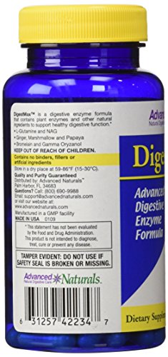 Advanced Naturals Digestmax Caps, 90 Count