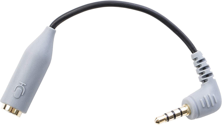 Movo MC3 3.5mm TRS to TRRS Adapter - Microphone Adapter